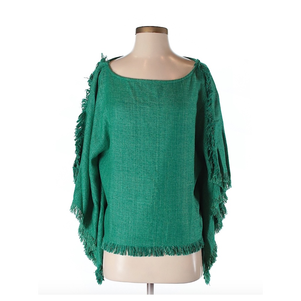 V by Eva Green Fringe Top